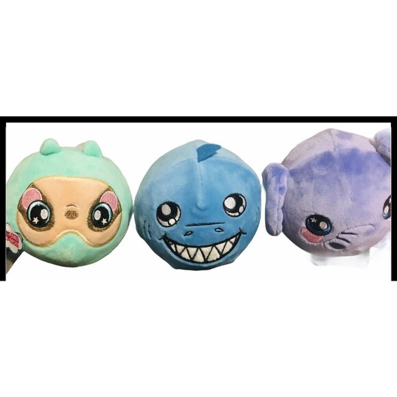 Squeezamals #5 Plush Series 2 Scented Slow Rise Ellie Narwhal Beatrice Sam Shark - Picture 2 of 8